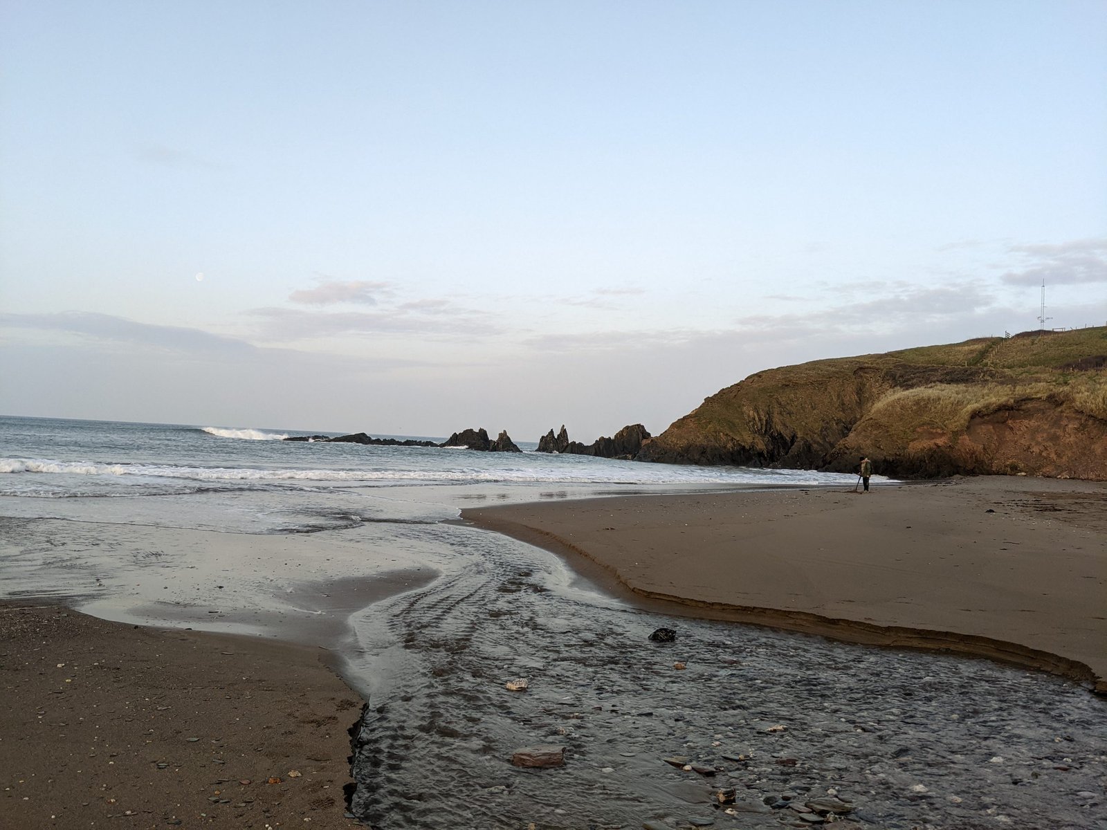 landscape painting ideas. How to paint water on a beach