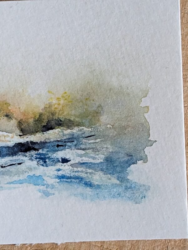 Mini paintings to collect. Original watercolour landscape paintings