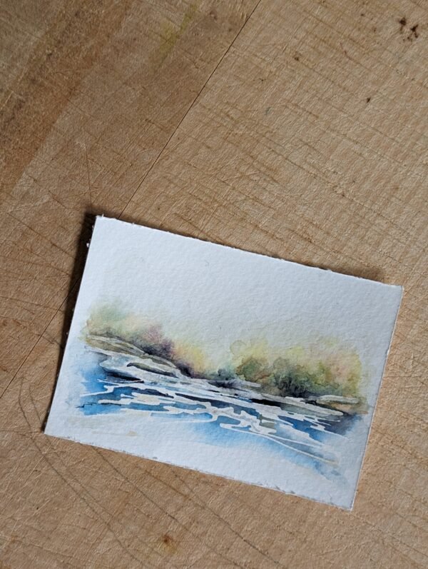 Loose miniature painting ACEO size