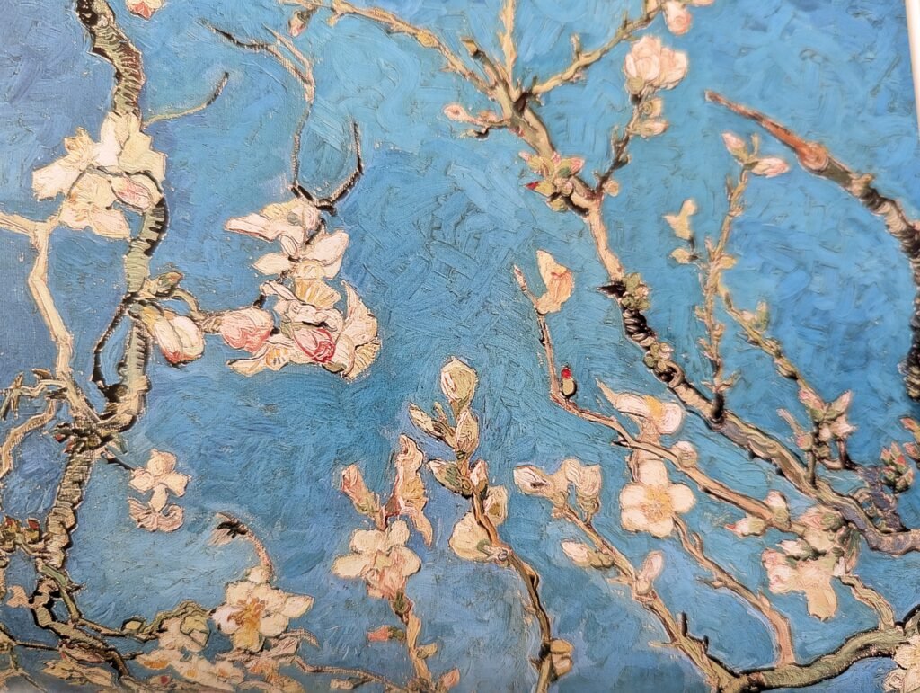 Spring flowers captured by Vincent Van Gogh in Almond Blossom - February 1980 (Van Gogh Museum Amsterdam)