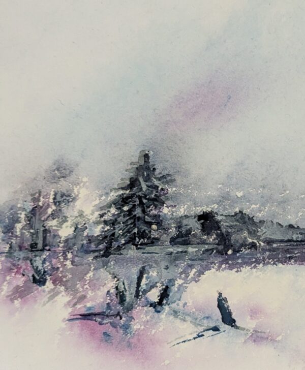 Winter Landscape  - Original Artwork - Image 3