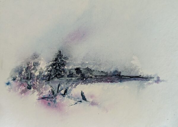 Winter Landscape  - Original Artwork - Image 2